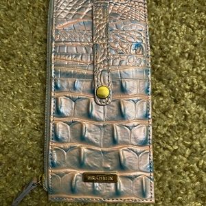 Brahmin Card Wallet In Lilac